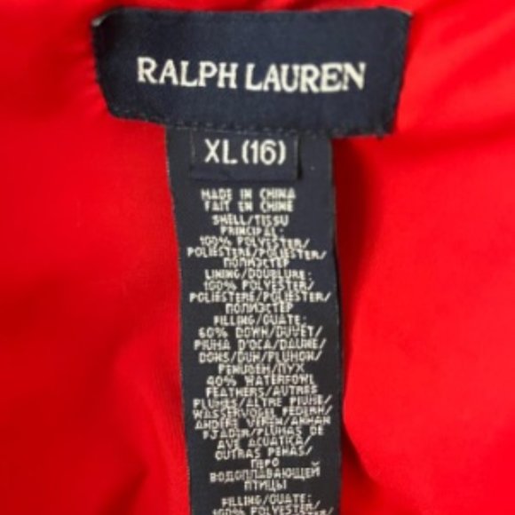 Never worn Ralph Lauren Down Puffer Vest - Picture 4 of 4